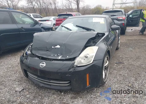 2006 Nissan 350Z Grand Touring из США, поврежденный, VIN JN1AZ34E36M351748